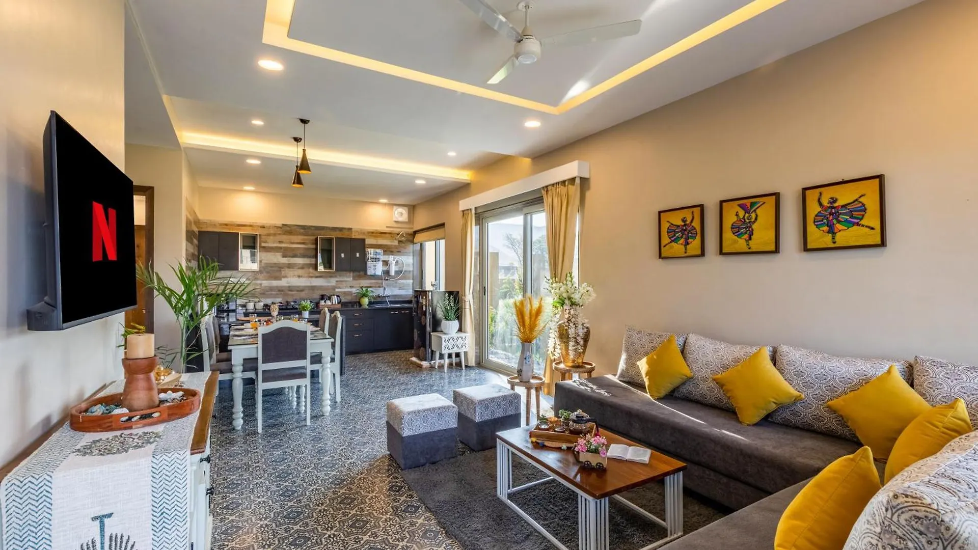 Elivaas 2 Bhk Pet Friendly Villa With Pvt Pool - Heaven In Hill Udaipur